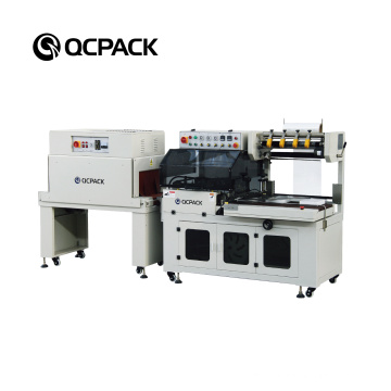 China Sale Pet Bottle Heat Seal Pof Film Shrink Wrap Packing Equipment Book Wrapping Machine